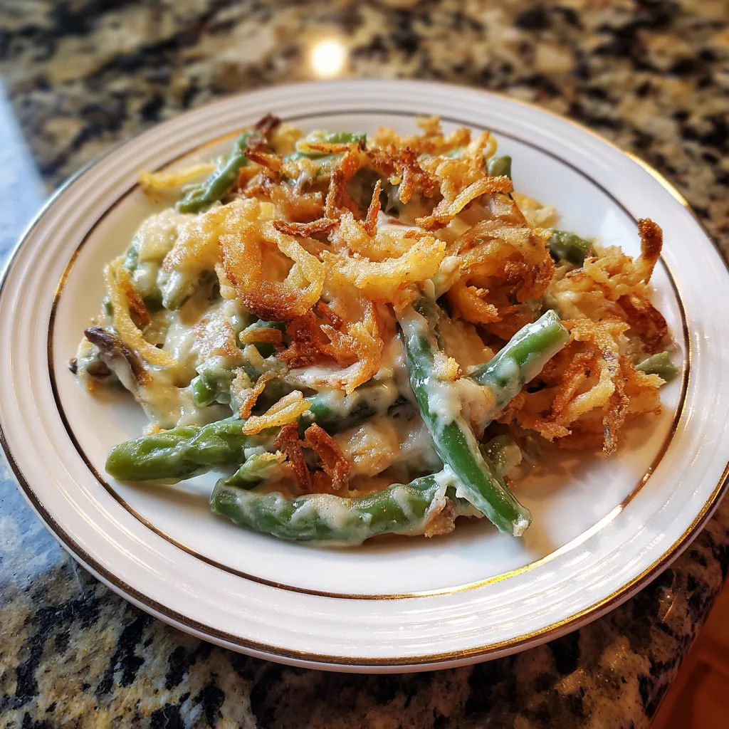 Classic Campbell’s Green Bean Casserole Recipe 5 Recipe image