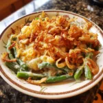 Classic Campbell’s Green Bean Casserole Recipe 6 classic campbells green bean casserole recipe featured