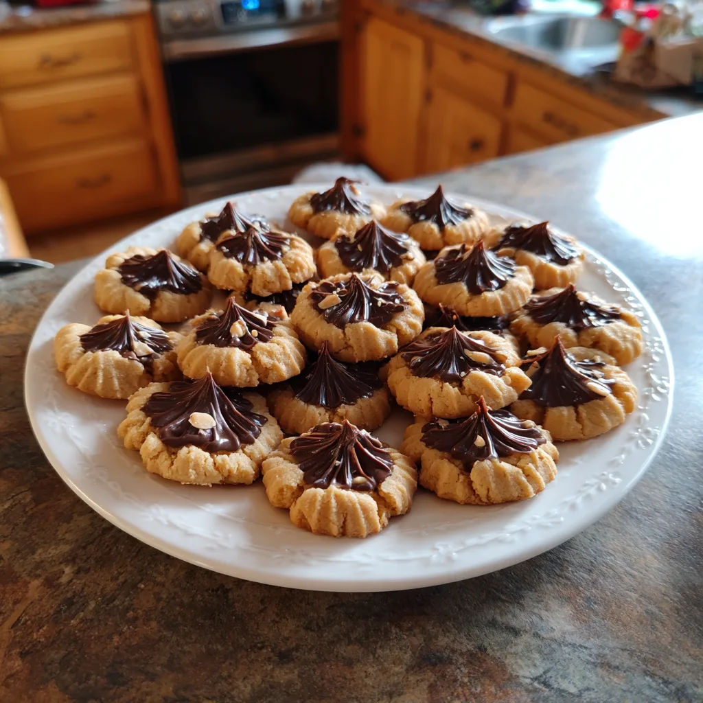 Classic Peanut Butter Blossoms Cookies Recipe: Sweet Kiss 6 Recipe image