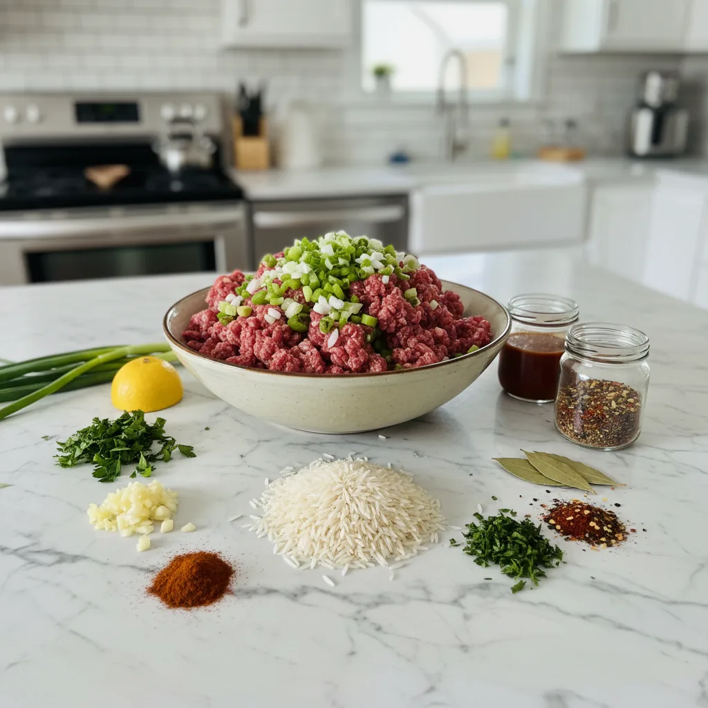 Hearty Creole Dirty Rice with Ground Beef 5 Recipe image