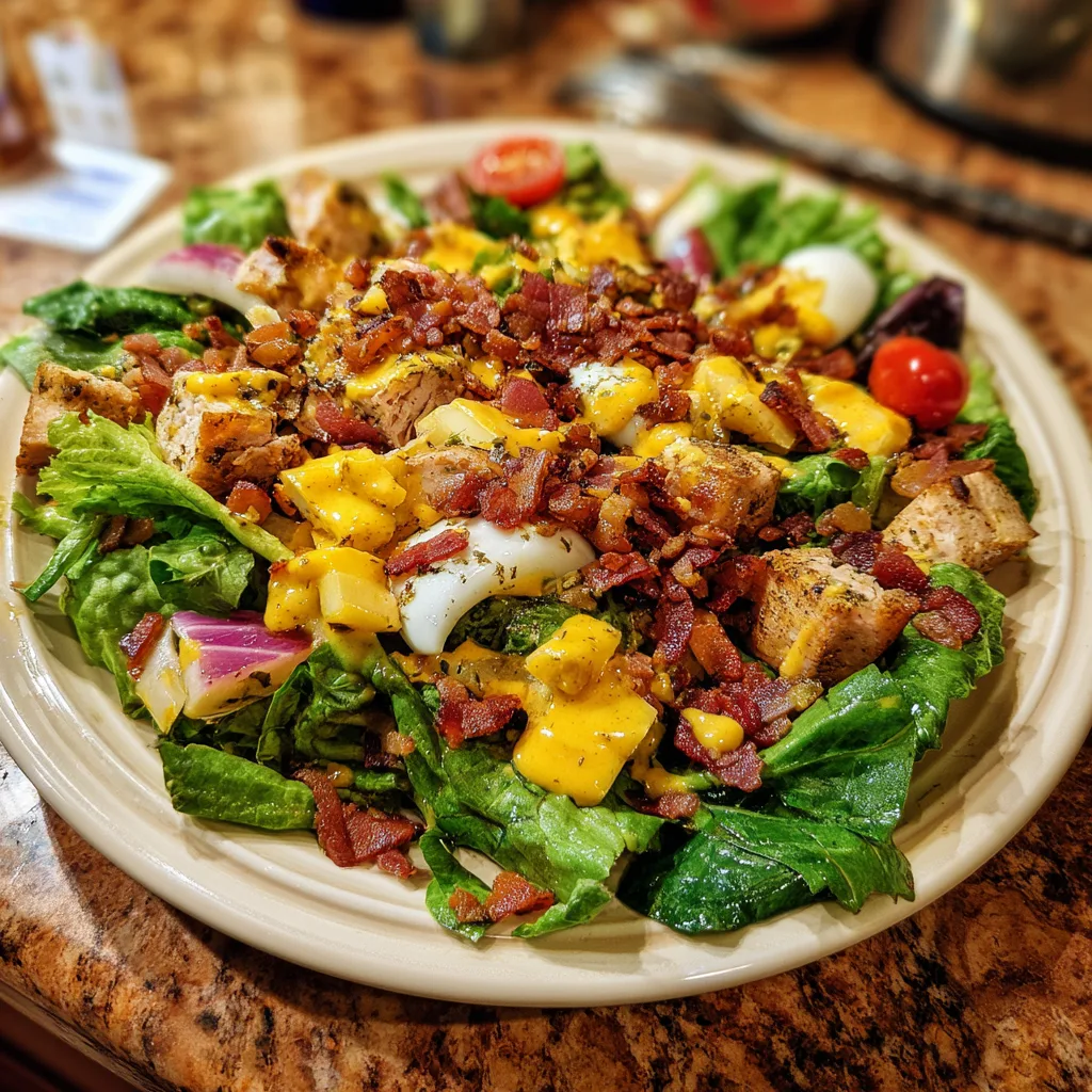Vibrant Christmas Salad with Honey Mustard Dressing 4 Recipe image