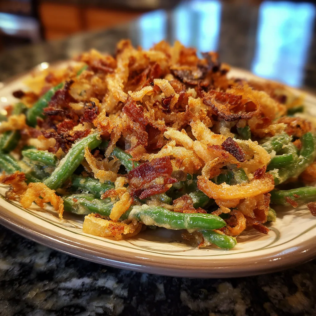 Easy Green Bean Casserole for Thanksgiving: A Simple Classic 4 Recipe image