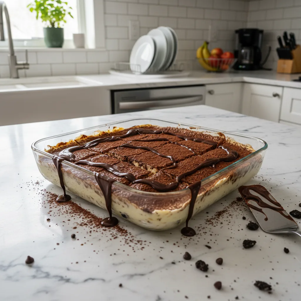 Creamy No-Bake Chocolate Cheesecake Bars Recipe 4 Recipe image