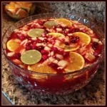 festive christmas punch easy non alcoholic holiday featured