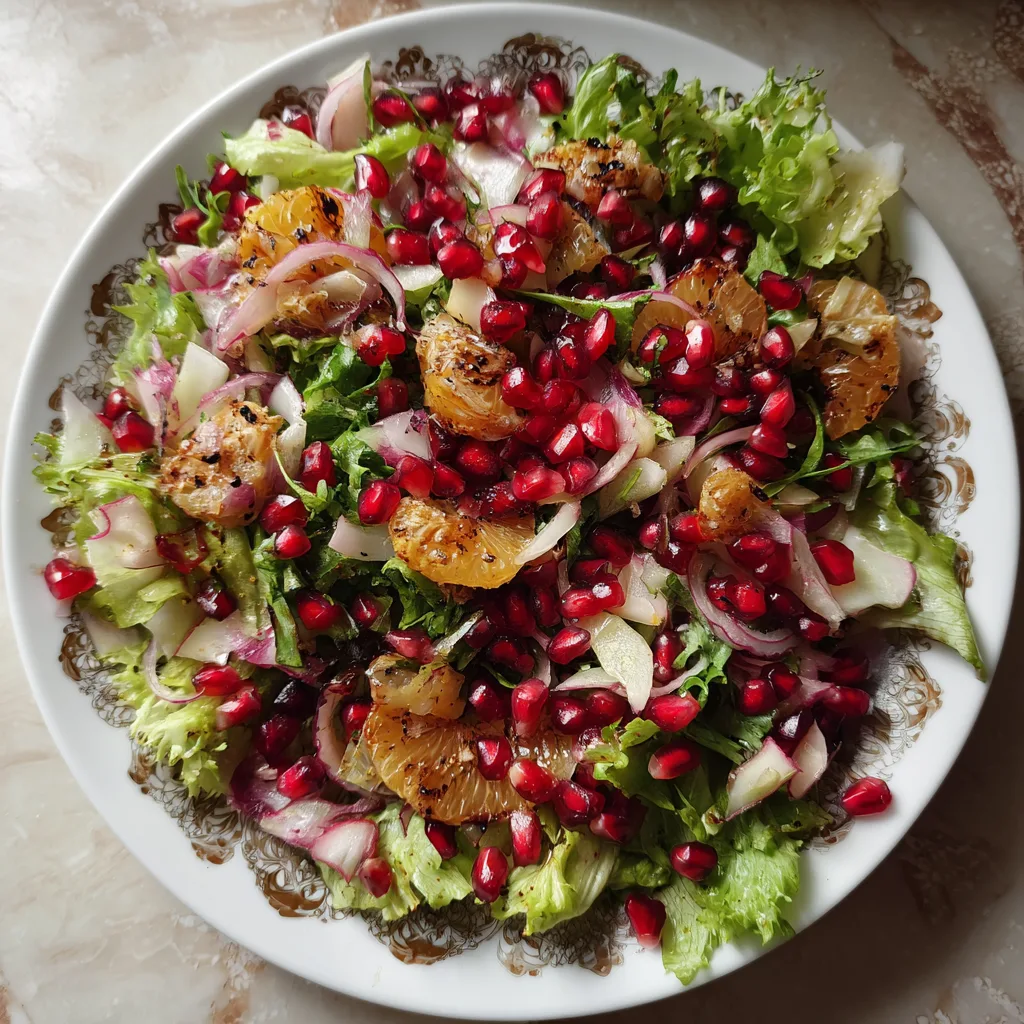 Healthy Winter Salad with Pomegranate: Festive & Fresh 4 Recipe image