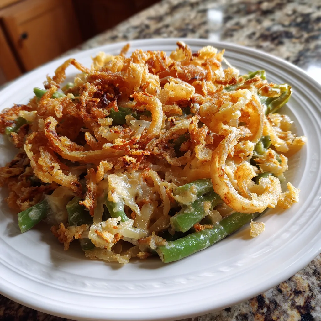 how to keep fried onions crunchy on green bean cas featured