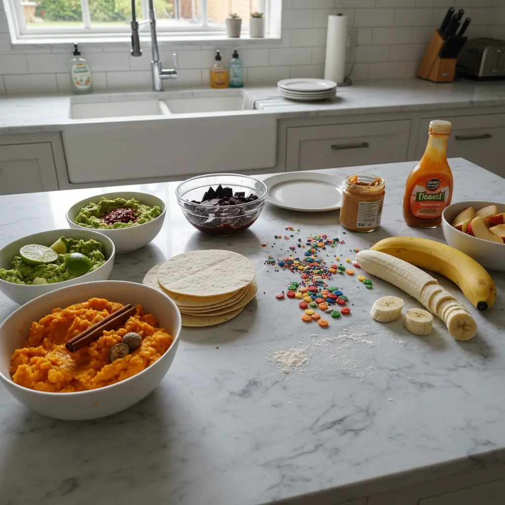 Quick Last-Minute Halloween Party Food: Spooky Web Dip 5 Recipe image