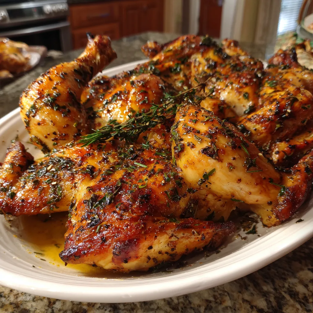 Lemon Pepper Spatchcock Turkey: A Tangy Thanksgiving Twist 5 Recipe image