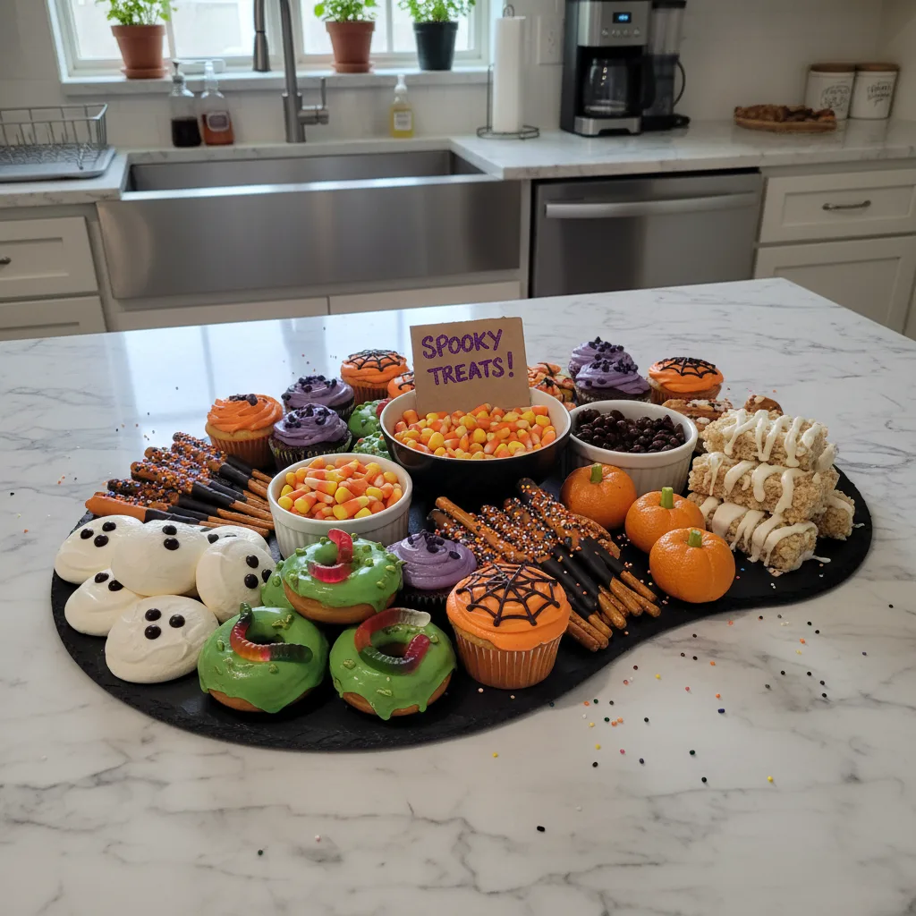Simple Halloween Dessert Board: Spooky No-Bake Fun 4 Recipe image