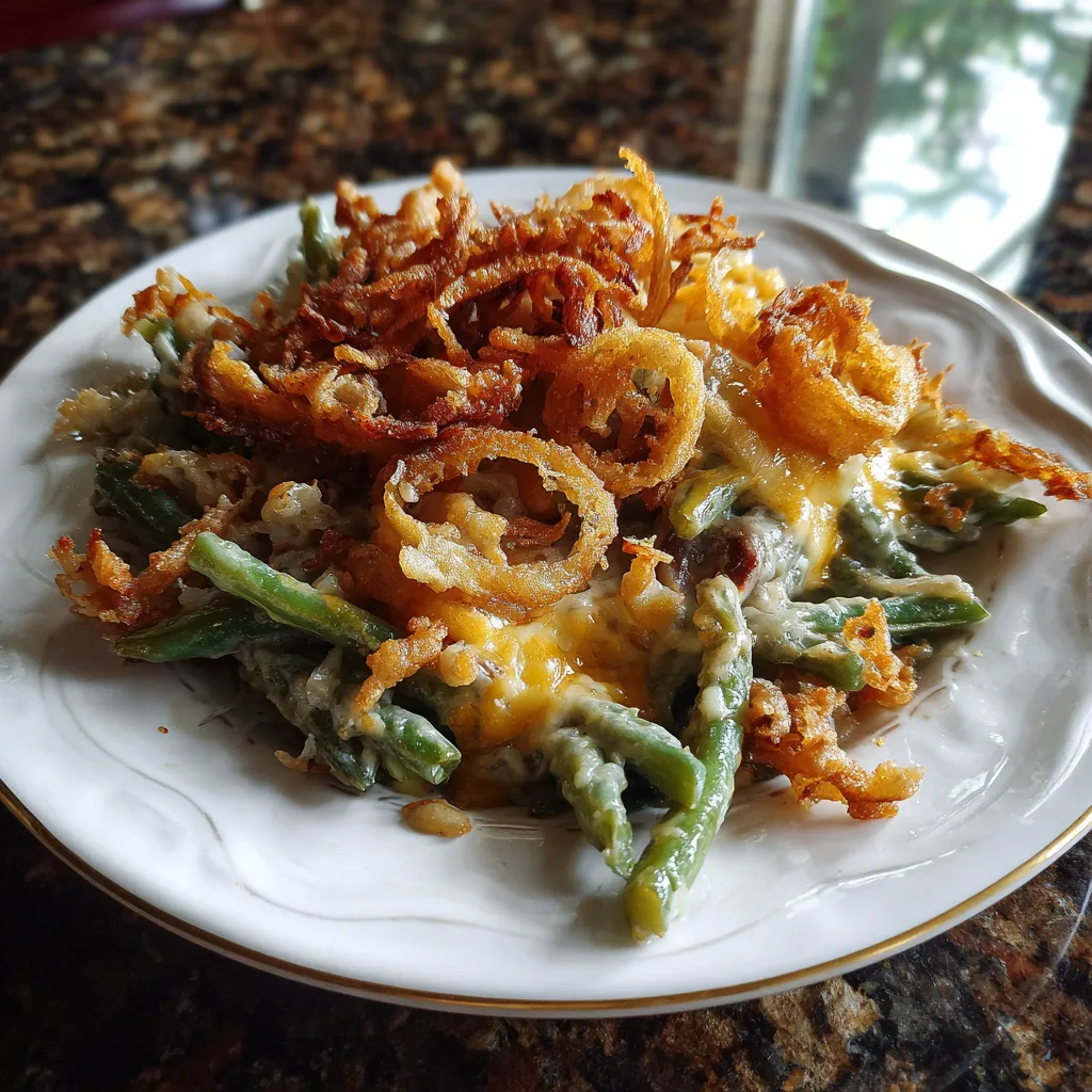 Homestyle Slow Cooker Green Bean Casserole: Oven-Free 5 Recipe image