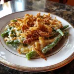 Homestyle Slow Cooker Green Bean Casserole: Oven-Free 6 slow cooker green bean casserole featured