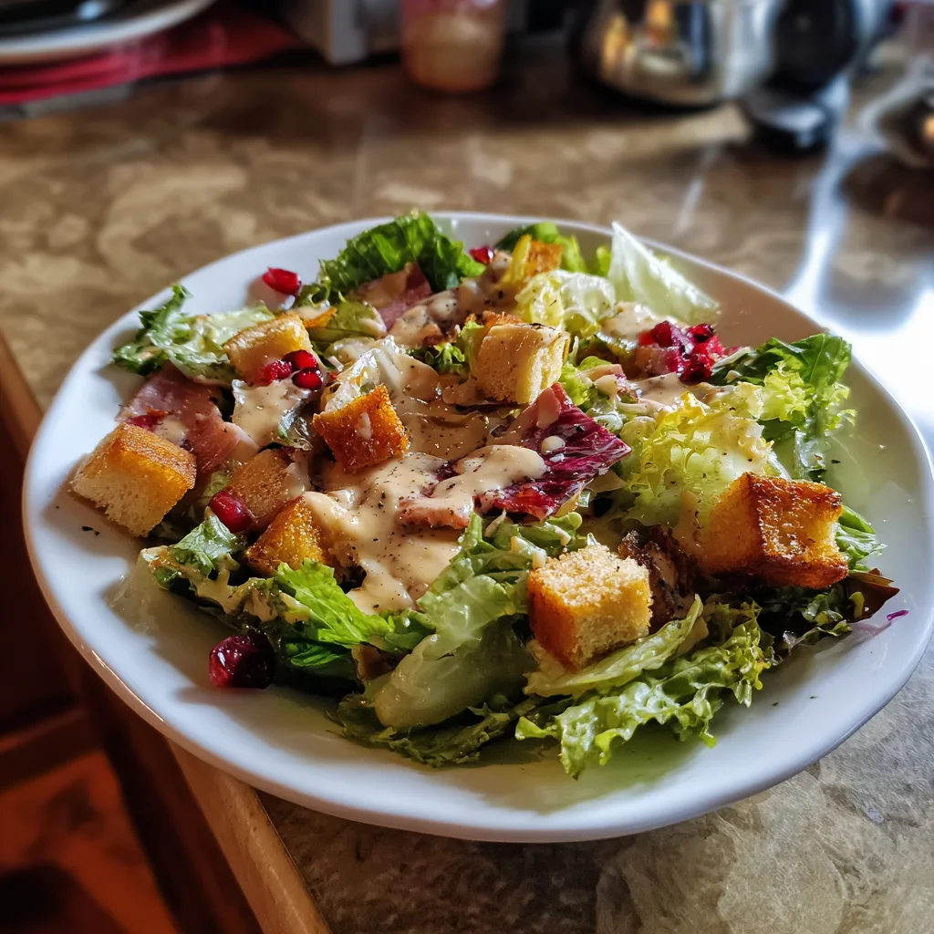 Winter Christmas Salad: Tangy Honey Mustard 5 Recipe image