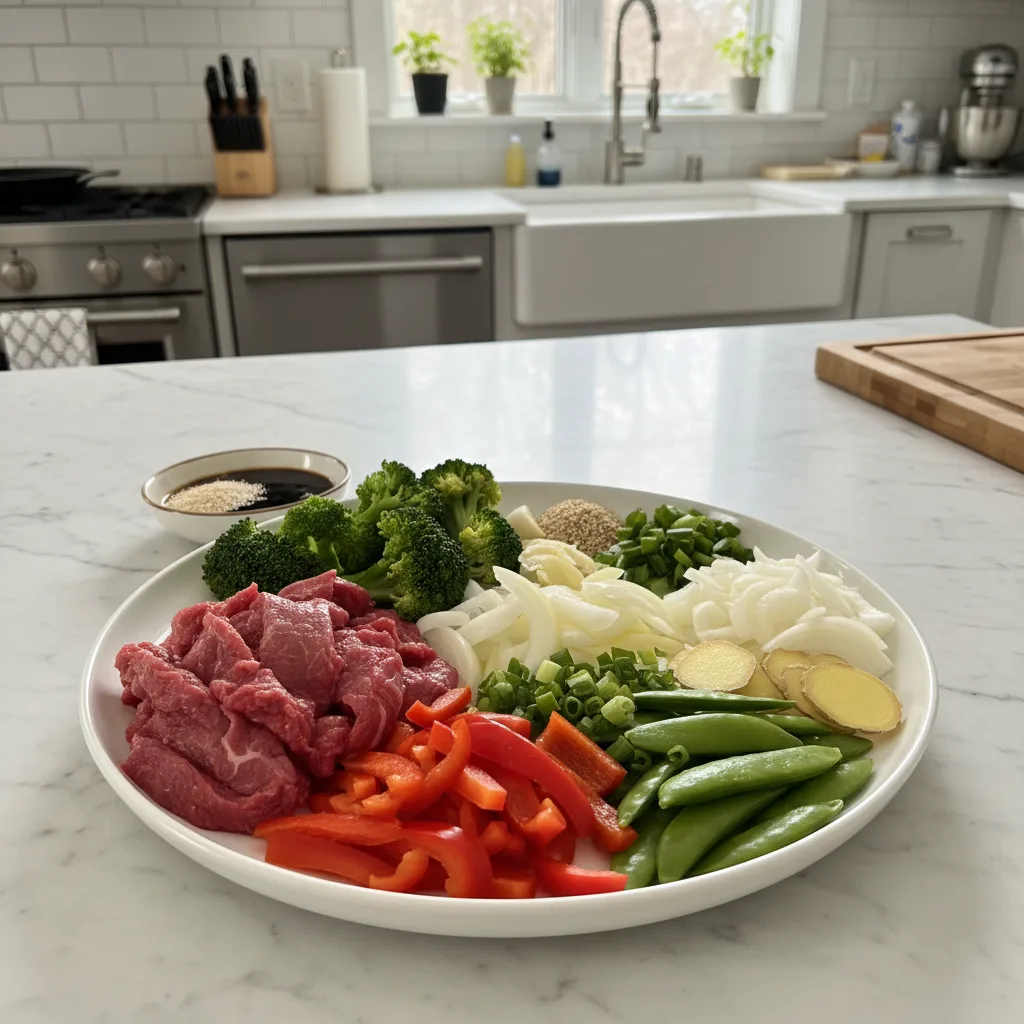 Quick 30-Minute Beef Stir Fry with Vegetables 5 Recipe image