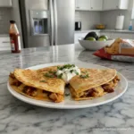 bbq chicken quesadillas featured