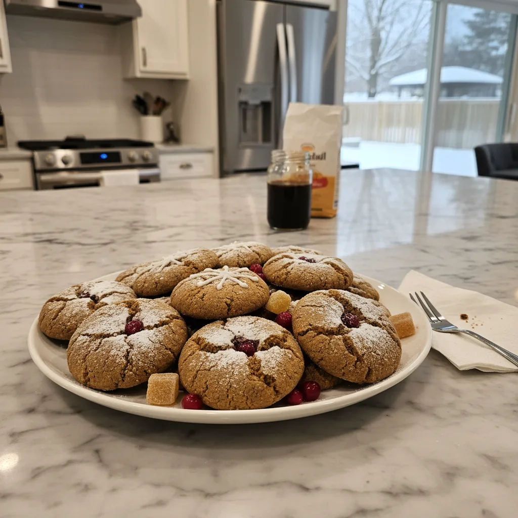 Chewy Gingerbread Cookies: Soft & Spiced Holiday Treat