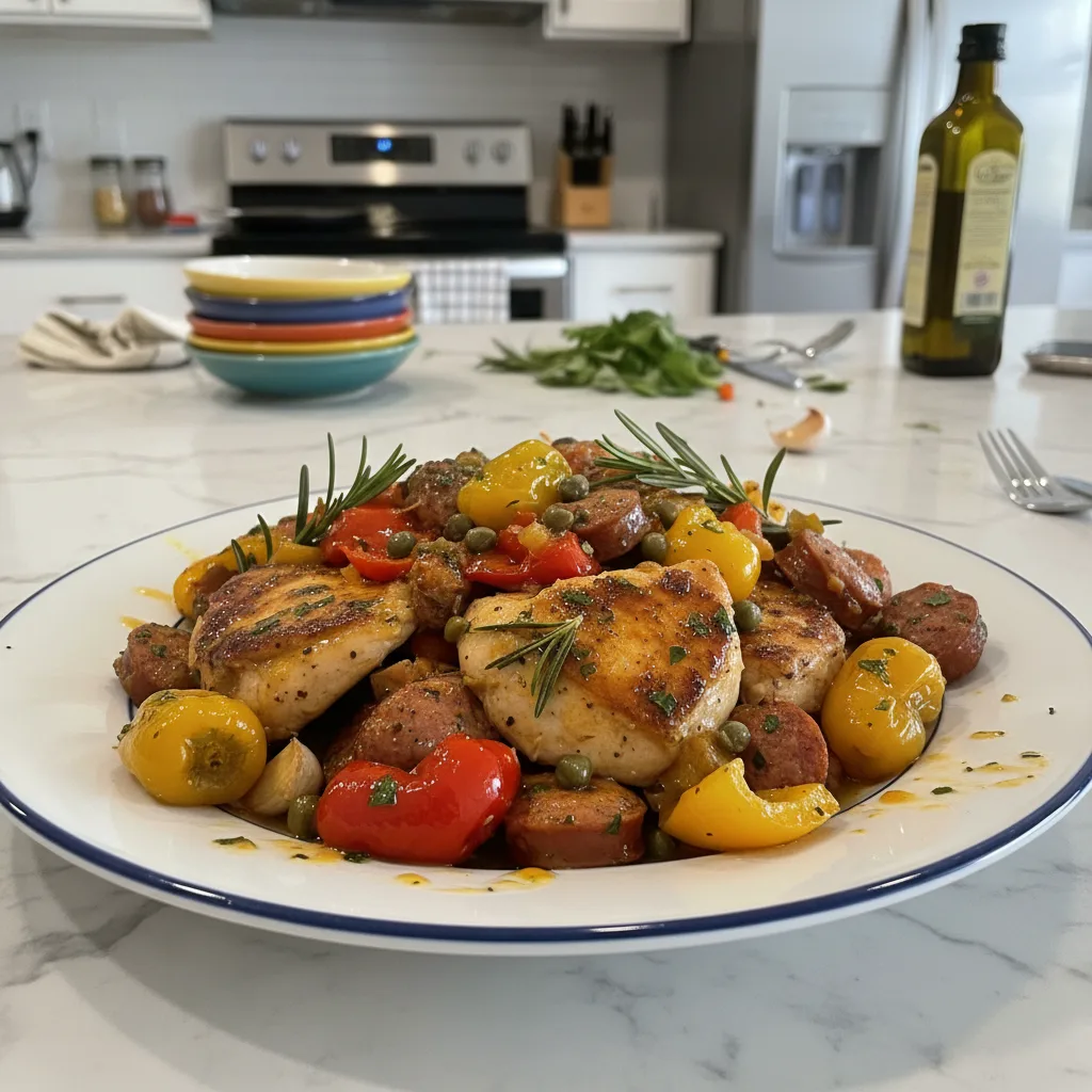 Quick Chicken Scarpariello: A 45-Minute Dinner