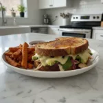 chicken avocado melt sandwich featured
