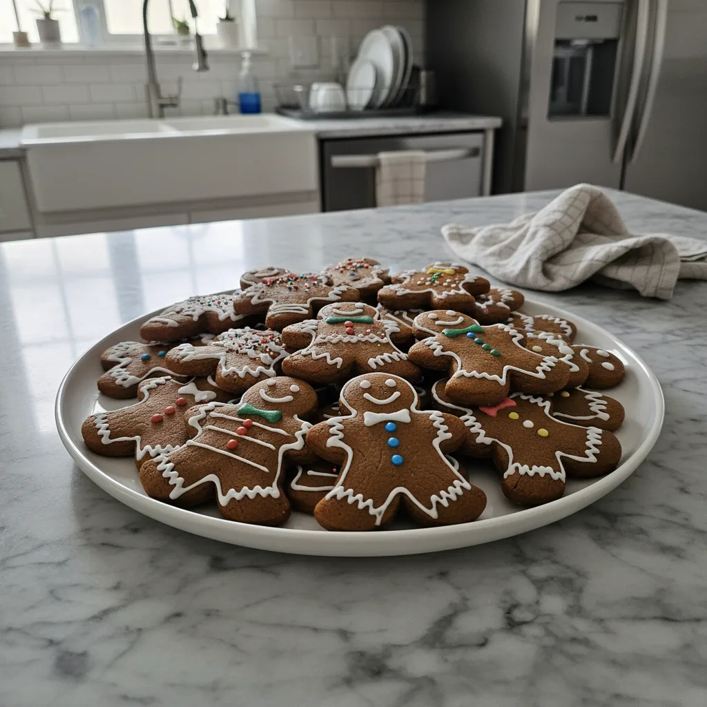 Classic Gingerbread Men Cookies: Spicy & Sweet Holiday Fun 4 Recipe image