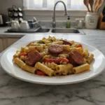 Smoky Sausage Pasta: A Rich, Creamy Comfort Dish 6 creamy smoked sausage pasta a rich flavorful com featured