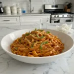 creamy tomato garlic pasta in 30 minutes featured