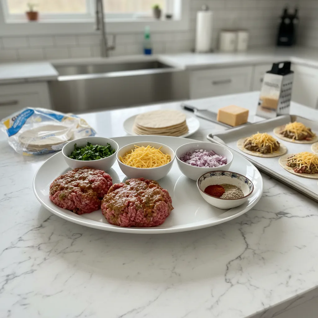 Crispy Baked Ground Beef Tacos for Easy Dinners 5 Recipe image