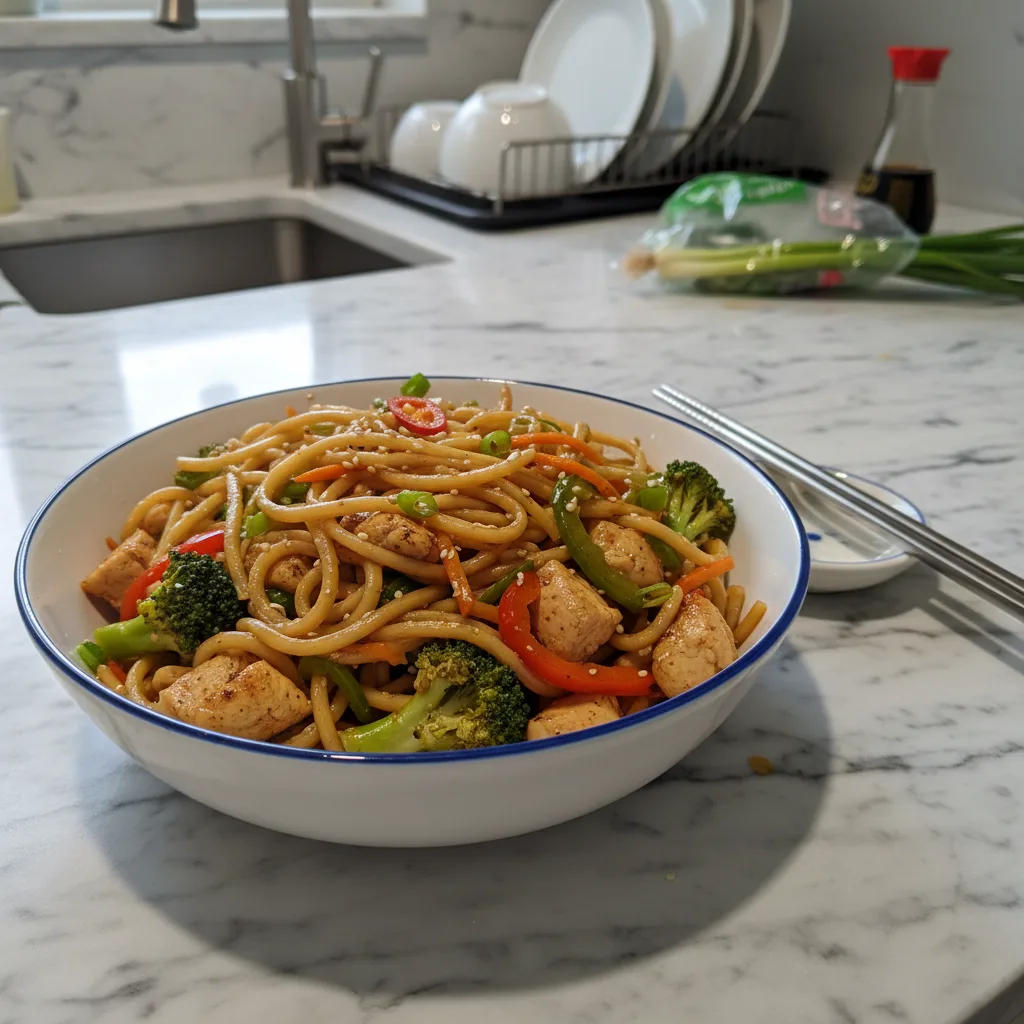 Easy Chicken Lo Mein Recipe: Quick Weeknight Noodles