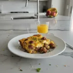 Easy Sausage & Egg Casserole: Hearty Breakfast Bake 6 easy sausage and egg casserole featured