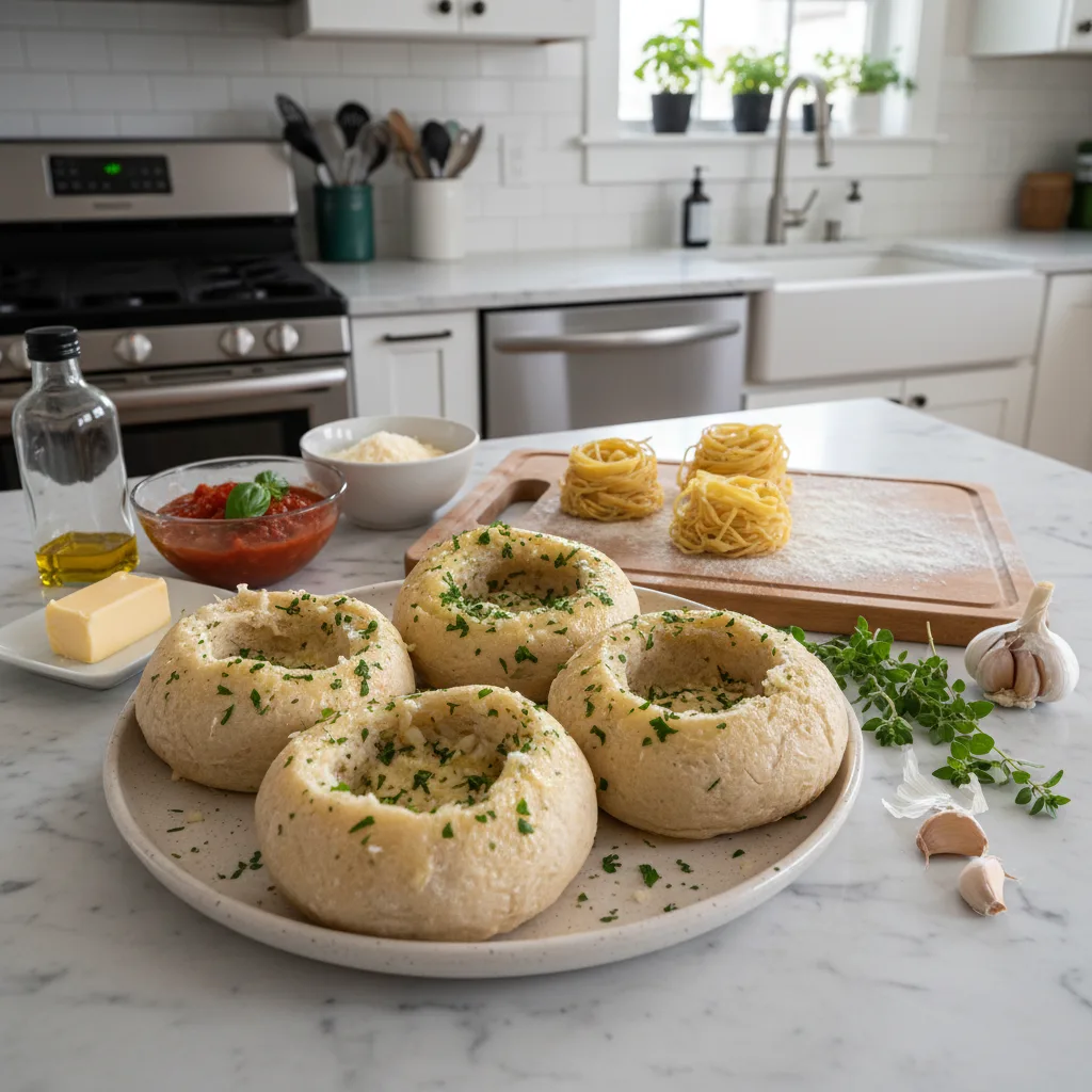 Garlic Bread Spaghetti Bowls: Winter's Comfort Food Hug 5 Recipe image