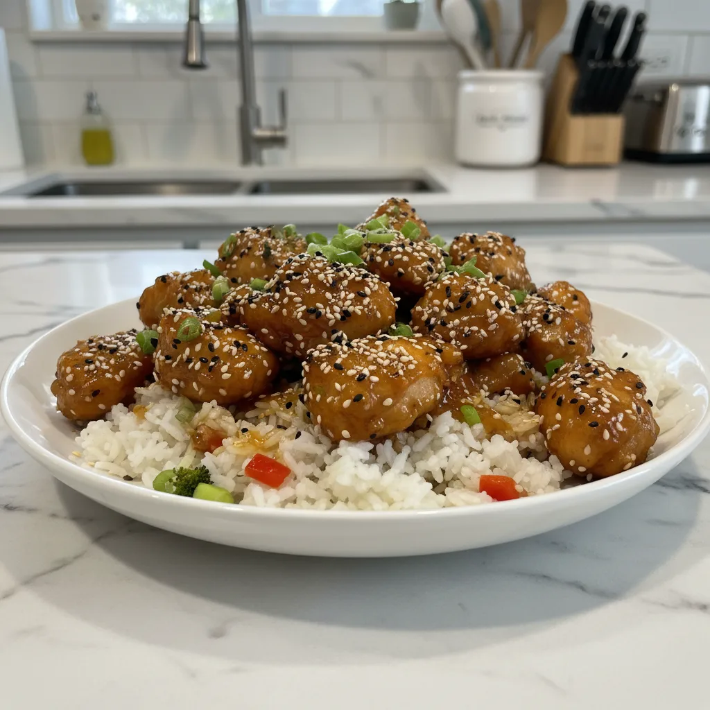Simple Honey Sesame Chicken: Sweet & Savory Weeknight Meal 4 Recipe image