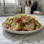 italian grinder salad sandwich for lighter january featured