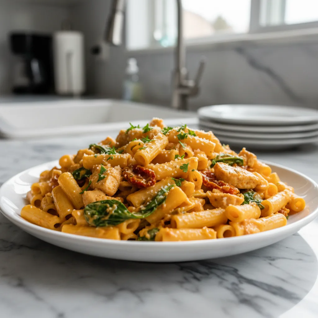 Marry Me Chicken Pasta: Creamy & Hearty January Dinner 4 Recipe image