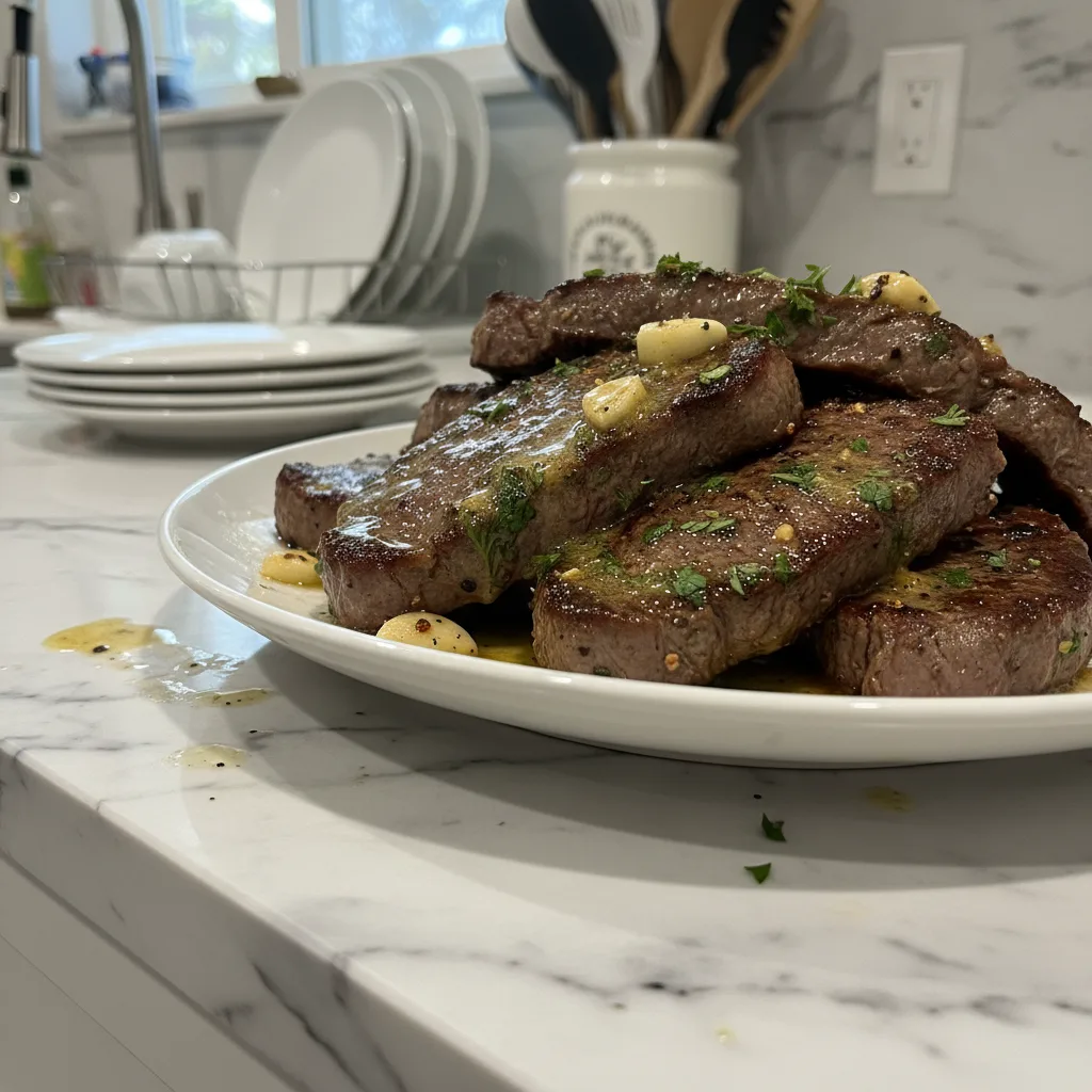 Sizzling Cowboy Butter Steak: A Rich Pan-Seared Delight 4 Recipe image