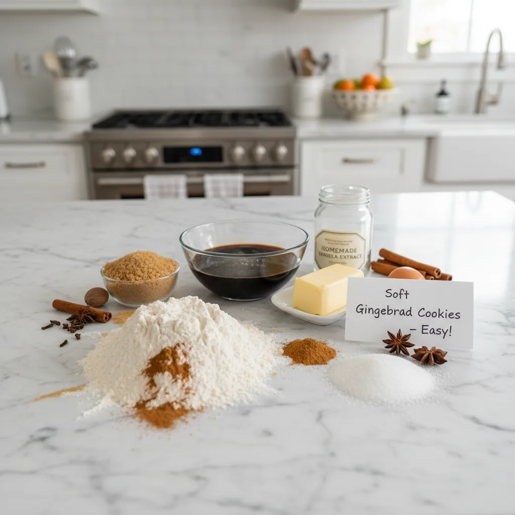 Soft Gingerbread Cookies: Chewy, Spiced Holiday Treat 5 Recipe image