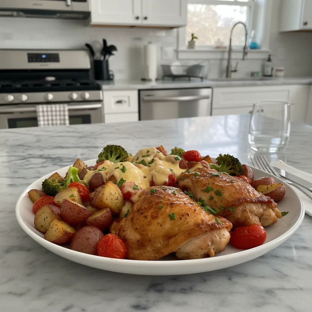 Quick Sheet Pan Chicken: Easy Dinner Taking Over Pinterest