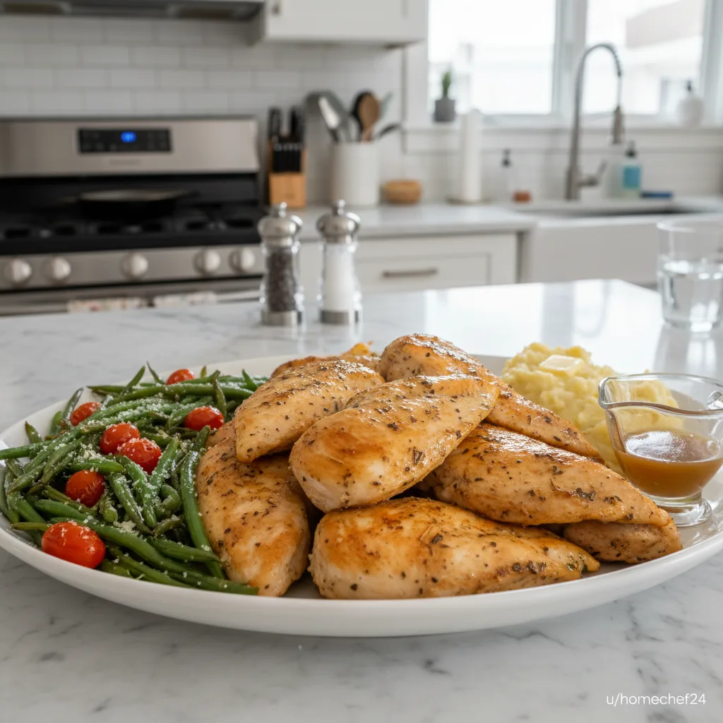 Baked Boneless Chicken Breast: Easy Family Dinner