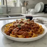 beef ragu pasta easy beef pasta recipe in rich tom featured
