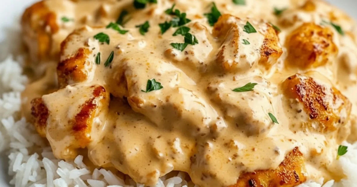 The Ultimate Smothered Chicken and Rice for a Cozy Dinner Night 4 Recipe image