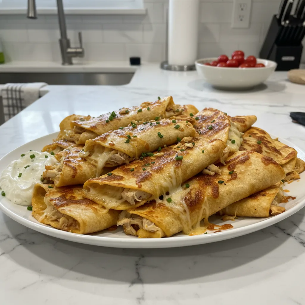 cheesy garlic chicken wraps easy chicken dinner th featured