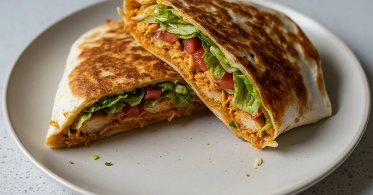 Crave-Worthy Chicken Crunch Wrap: Better Than Takeout, Guaranteed!