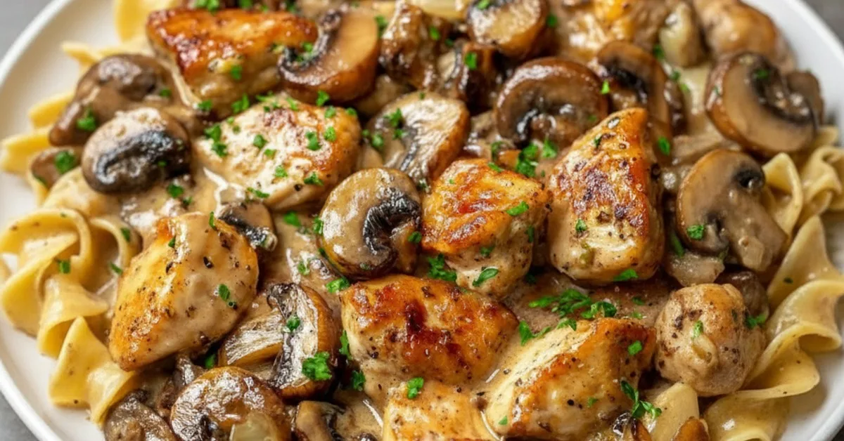 Creamy Chicken Stroganoff: Your Ultimate 30-Minute Comfort Food! 4 Recipe image