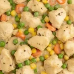 delicious high protein crustless chicken pot pie healthy comfort featured