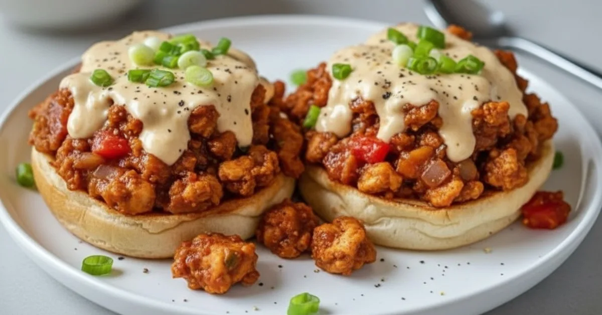 Flavor-Packed Easy Cajun Chicken Sloppy Joes: A Delicious Twist 4 Recipe image