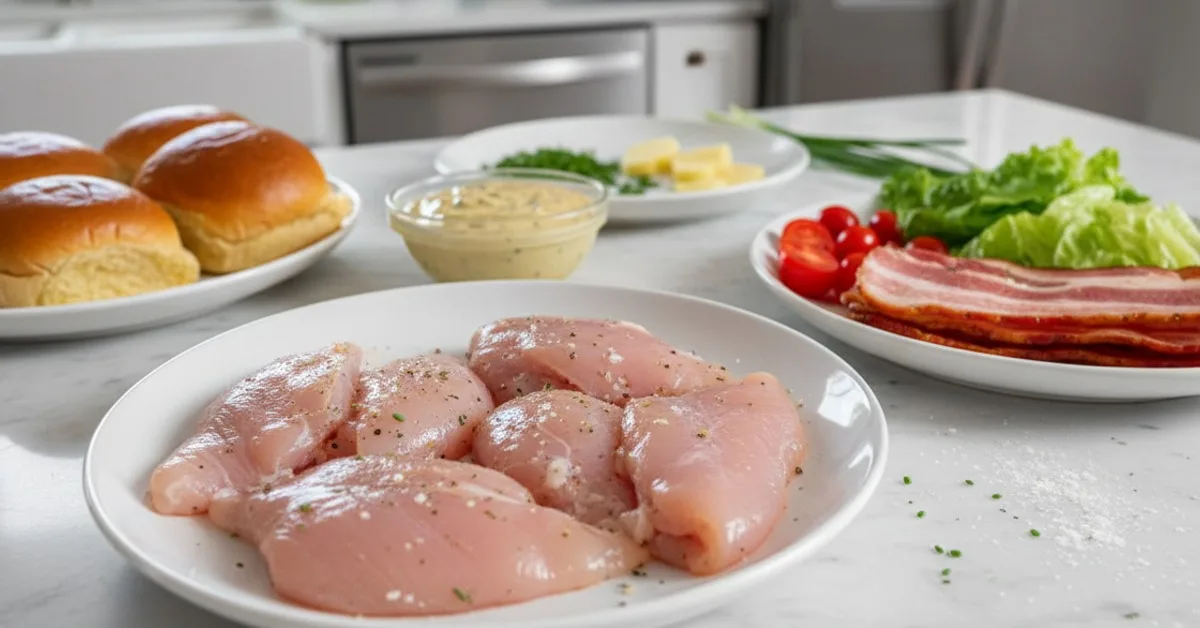 Irresistible Honey Mustard BLT Chicken Sliders: Mini Delight 5 Recipe image