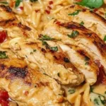 Indulge in Creamy Tuscan Chicken Orzo: A One-Pan Delight! 6 indulge in creamy tuscan chicken orzo a one pan delight featured