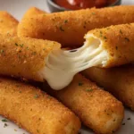Irresistible Crispy Homemade Mozzarella Sticks You'll Crave! 6 irresistible crispy homemade mozzarella sticks youll crave featured