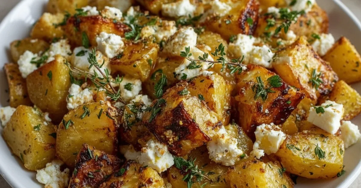 Irresistible Greek Feta Roasted Potatoes: Your New Favorite Side Dish