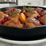 irresistible skillet cranberry orange chicken for featured