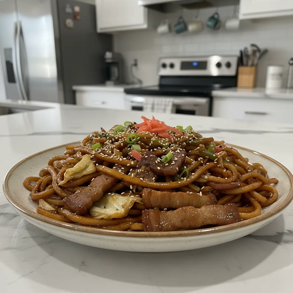irresistible yaki udon noodles easy japanese comfo featured
