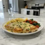 lemon chicken romano comforting easy chicken dinne featured