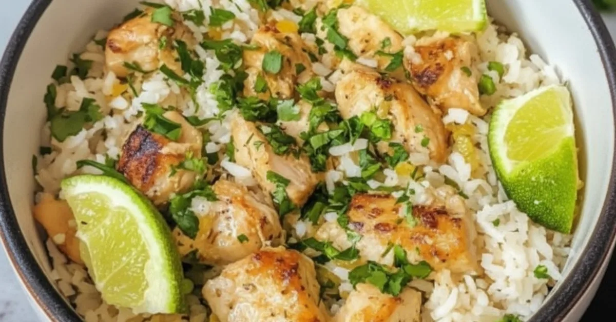 Romantic Coconut Chicken & Rice: A Sweet & Savory Valentine’s Dinner